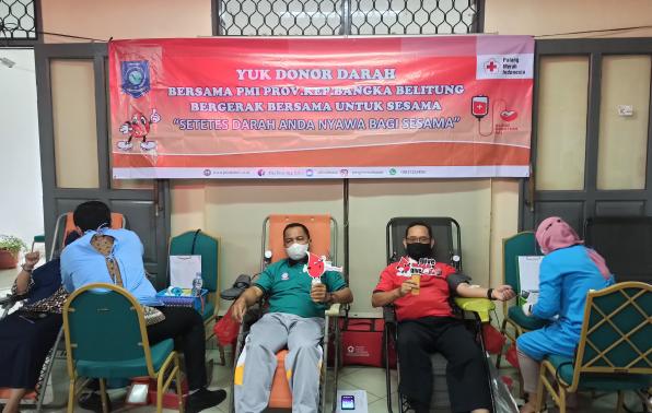 Bappeda Babel Siap Fasilitasi Kegiatan Donor Darah