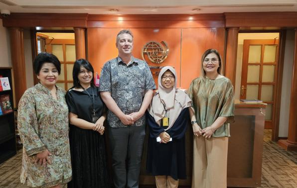 Penerjemah Bappeda Magang di UN Migration-IOM