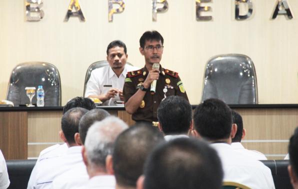 Datangi Kantor Bappeda Babel, Ini Pesan Kajati