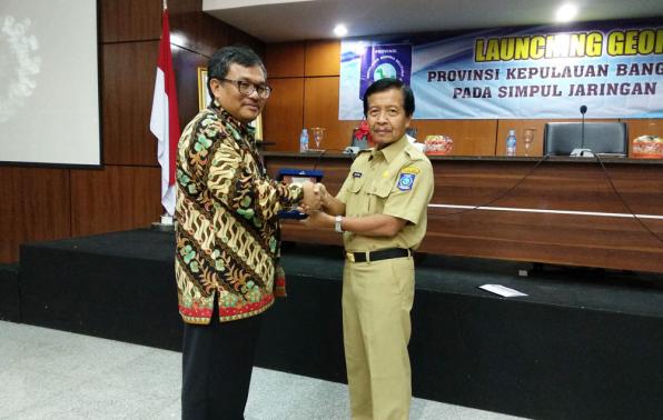 Pemprov Babel Launching Geoportal