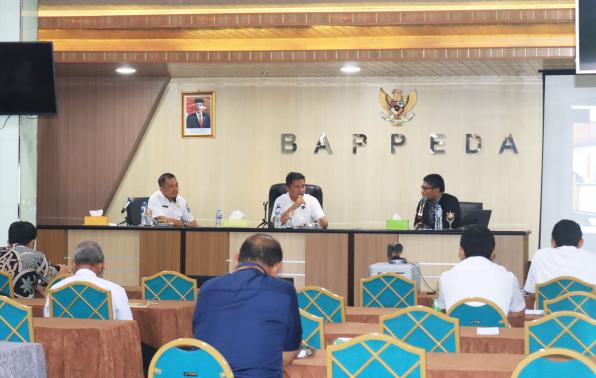 Bappeda Babel Susun Kajian Evaluasi dan Arah Kebijakan Pembangunan Wilayah