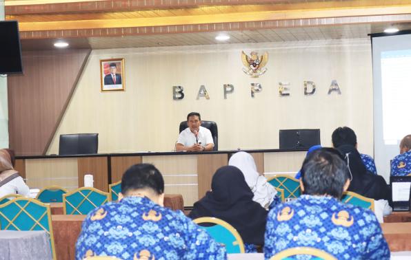 Kepala Bappeda Babel Buka Rapat Internal Persiapan PPD Tahun 2024