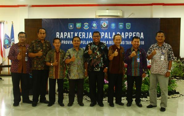 Kepala Bappeda se-Babel Sepakat Tingkatkan Sinergi dan Peran Sektor Dalam Percepatan Pembangunan Kawasan Strategis