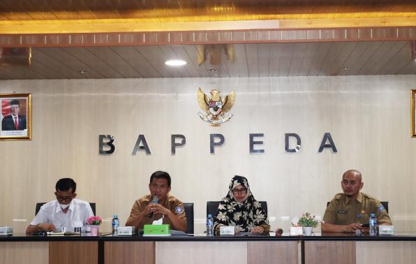 Kepala Bappeda Babel Buka Kick Off Meeting Pokja PKP Provinsi Kepulauan Bangka Belitung Tahun 2022