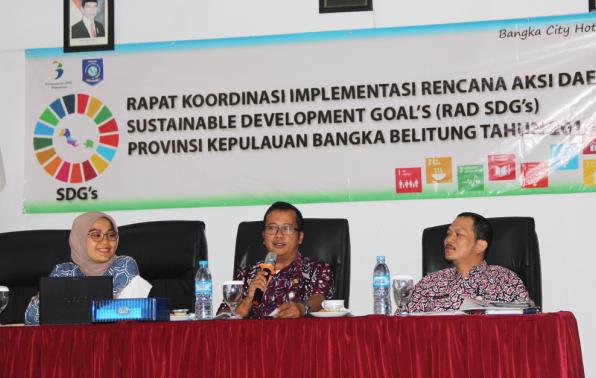 Buka Rakor, Joko Triadhi Bicara Pengarusutamaan SDGs Ke Dalam Perubahan RPJMD