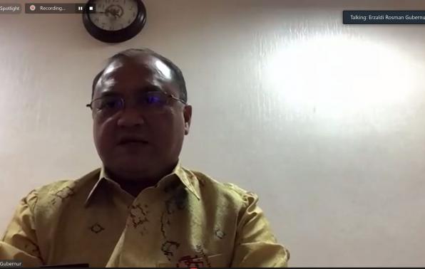 Buka Musrenbang RKPD Tahun 2022 , Ini Pesan Gubernur Erzaldi Rosman