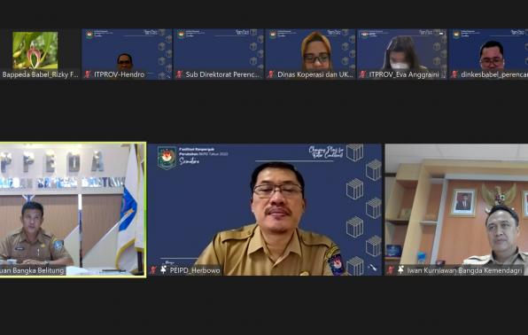 Kemendagri Fasilitasi Perubahan RKPD Provinsi Kepulauan Bangka Belitung Tahun 2022