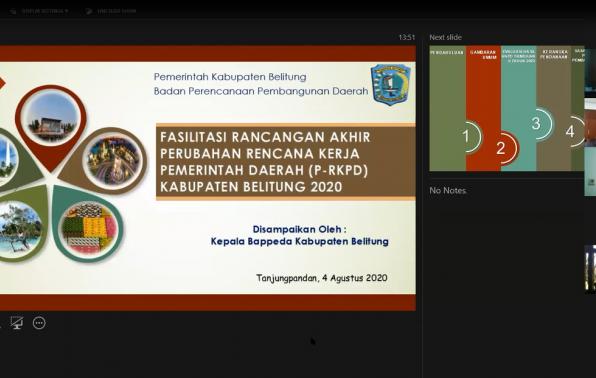 Kedepankan Penanganan Dampak Pandemi Covid-19 Pada RKPD Perubahan Tahun 2020
