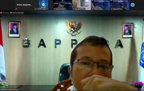 Verifikasi Renja PD Tahun 2022, Bappeda Babel Gelar Rapat Selama Dua Hari