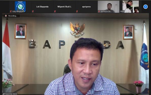 Pemprov Kep. Babel Evaluasi Raperda Tentang Perubahan RPJMD Kabupaten Bangka Tahun 2019-2023