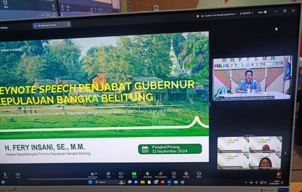 Kepala Bappeda Babel Apresiasi Program Desa Cantik