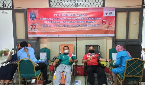 Bappeda Babel Siap Fasilitasi Kegiatan Donor Darah