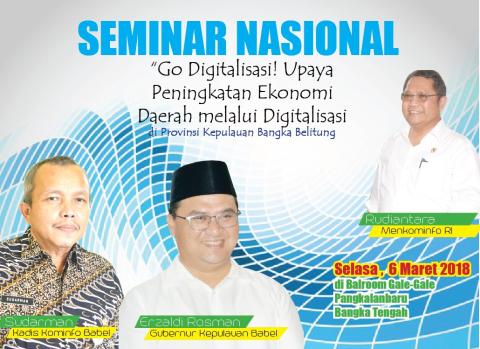 Prospektif Peningkatan Ekonomi Daerah, Gubernur Inisiator Go Digitalisasi