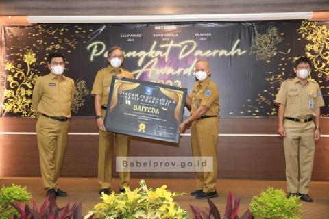 Inilah Peraih Penghargaan Perangkat Daerah Terbaik 2021