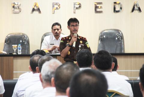 Datangi Kantor Bappeda Babel, Ini Pesan Kajati