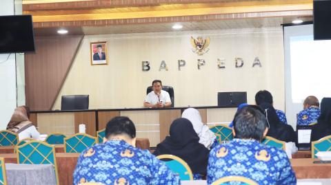 Kepala Bappeda Babel Buka Rapat Internal Persiapan PPD Tahun 2024