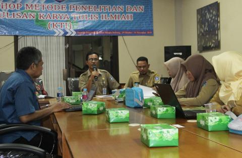 Bappeda Babel Gelar Workshop Metode Penelitian dan Penulisan Karya Tulis Ilmiah