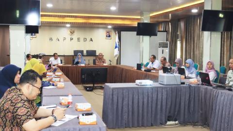 Pemprov Babel Sinkronisasi Indikator Perkim, Air Bersih, Sanitasi, dan Air Baku