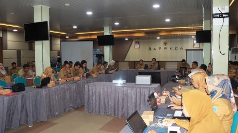 Bappeda Babel Rapat Dukungan PD untuk Prioritas Pembangunan Daerah