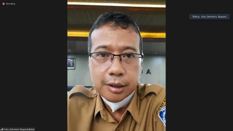 Bappeda Babel Persiapkan Fasilitasi Rancangan Akhir RKPD Tahun 2022