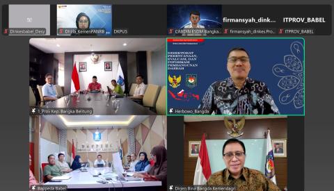 Pemprov Babel Ikuti Konsultasi Ranwal RPJMD 2025–2029