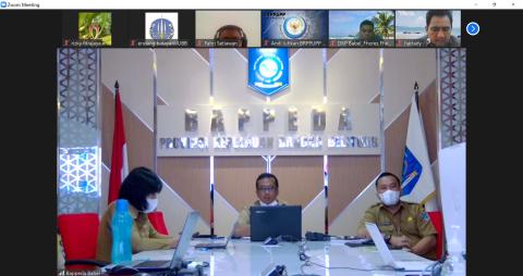 Bappeda Babel dan UBB Gelar Webinar Diseminasi Hasil Penelitian Perikanan dan Kelautan Tahun 2021