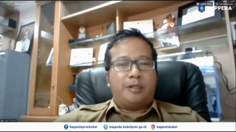 Bahas Renja Perangkat Daerah Tahun 2021 dengan Virtual Meeting, Bangka Belitung Fokus Pada Pemberdayaan Masyarakat