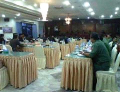 DPRD Bangka Gelar Paripurna di Hotel Tanjung Pesona