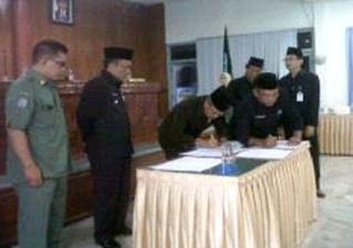 APBD 2015 Bangka Disahkan